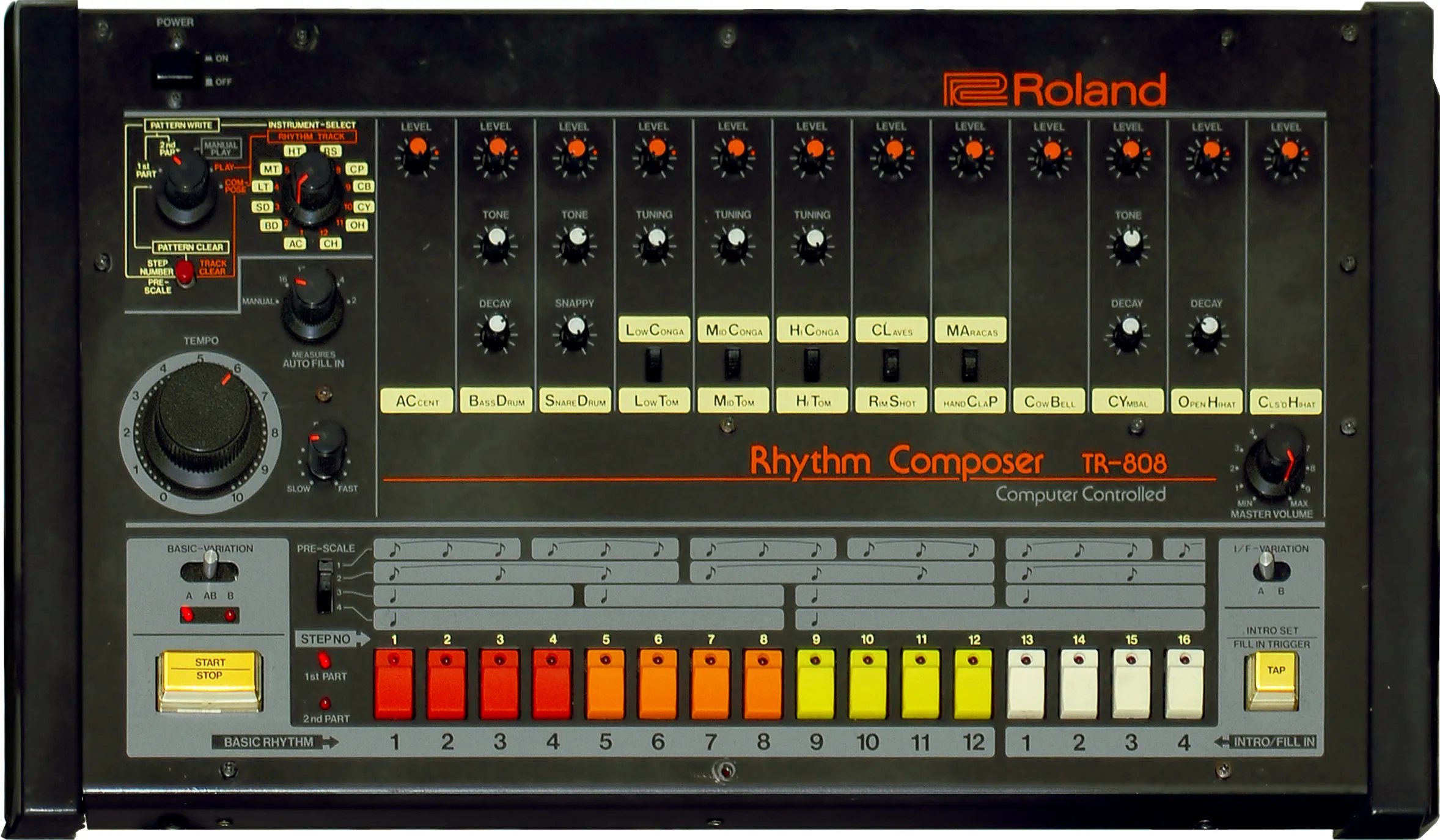 Drum Computer: Roland TR-808